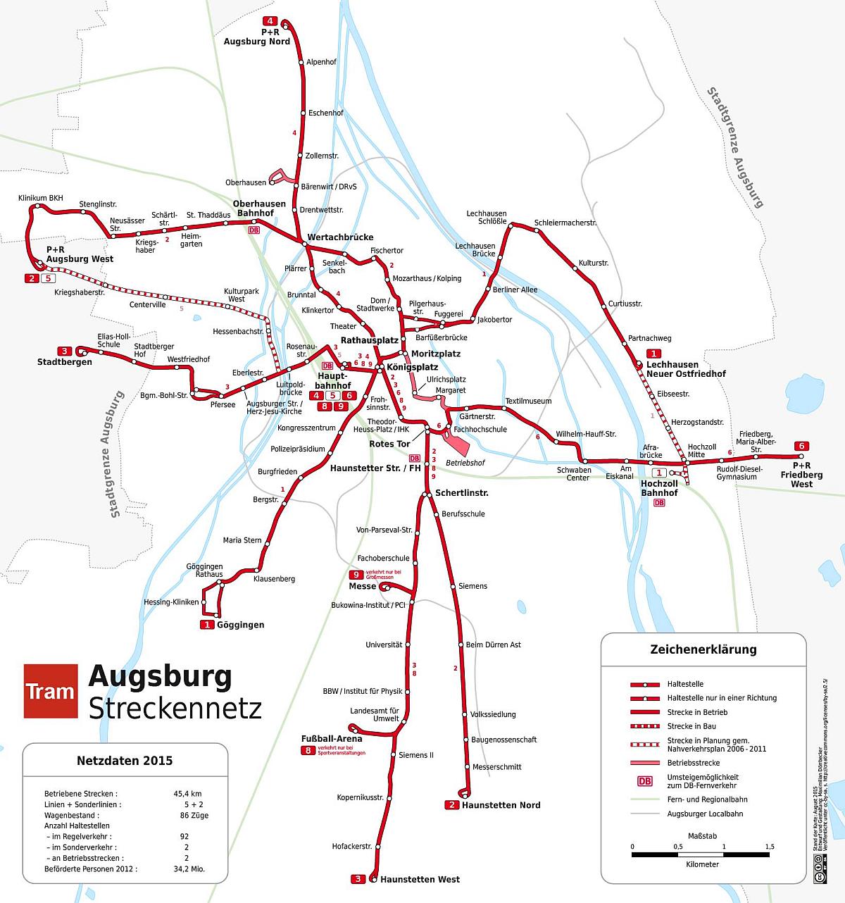 map of augsburg