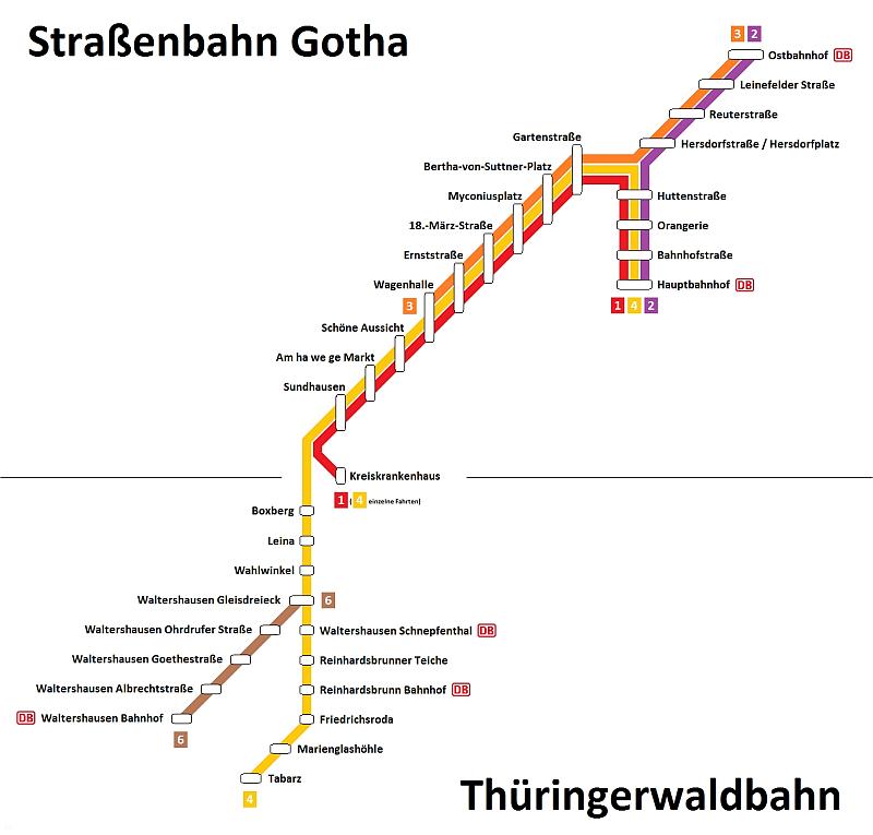 map of gotha