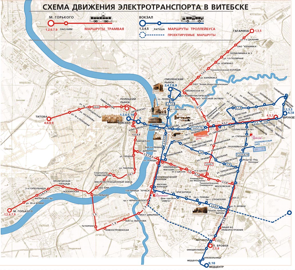 map of vitebsk