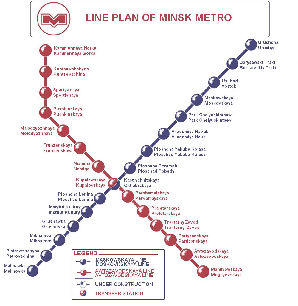map of minsk