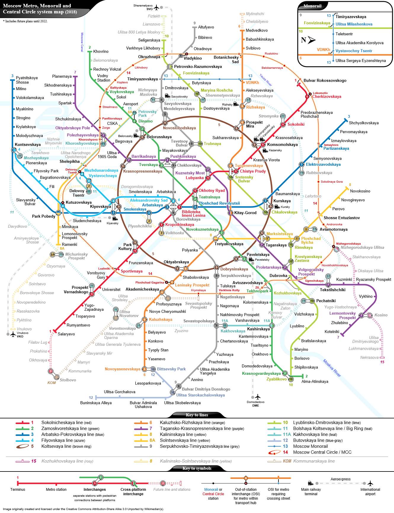map of moscow